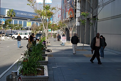 Transformers set at Staples Center