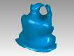Mesh from laser scanner point cloud.