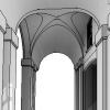 Real to BIM - Una porzione di portico a Bologna modellato con GreenSpider in Autodesk Revit, a partire da una nuvola di punti.