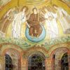 Modello 3D e animazione per la ricostruzione degli interni della Basilica di S. Vitale a Ravenna.