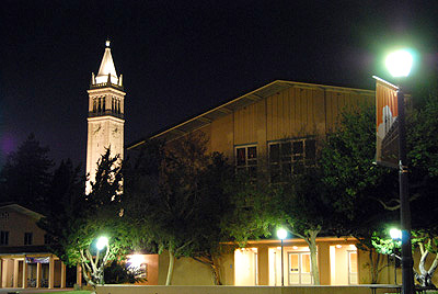 Berkeley at night