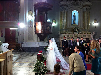 In chiesa