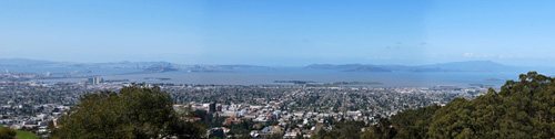Berkeley from Lawrence Hall of Science