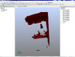 Captured point cloud in 