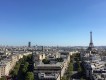 Paris from the Arc du Triomphe